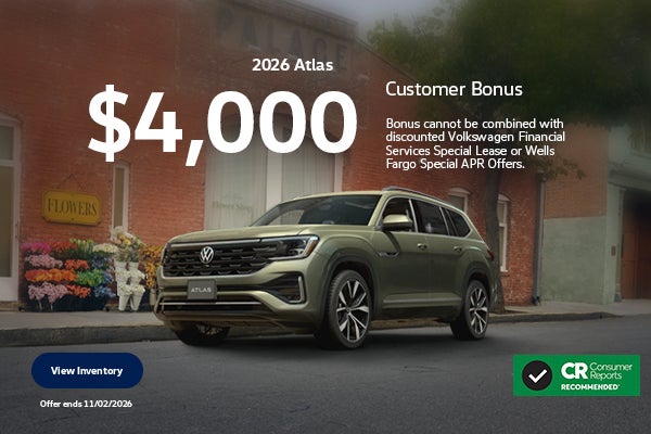Atlas National Customer Bonus