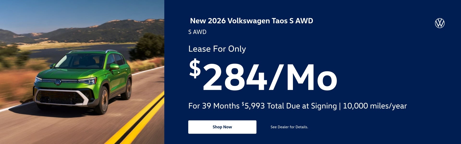 2026 Volkswagen Taos